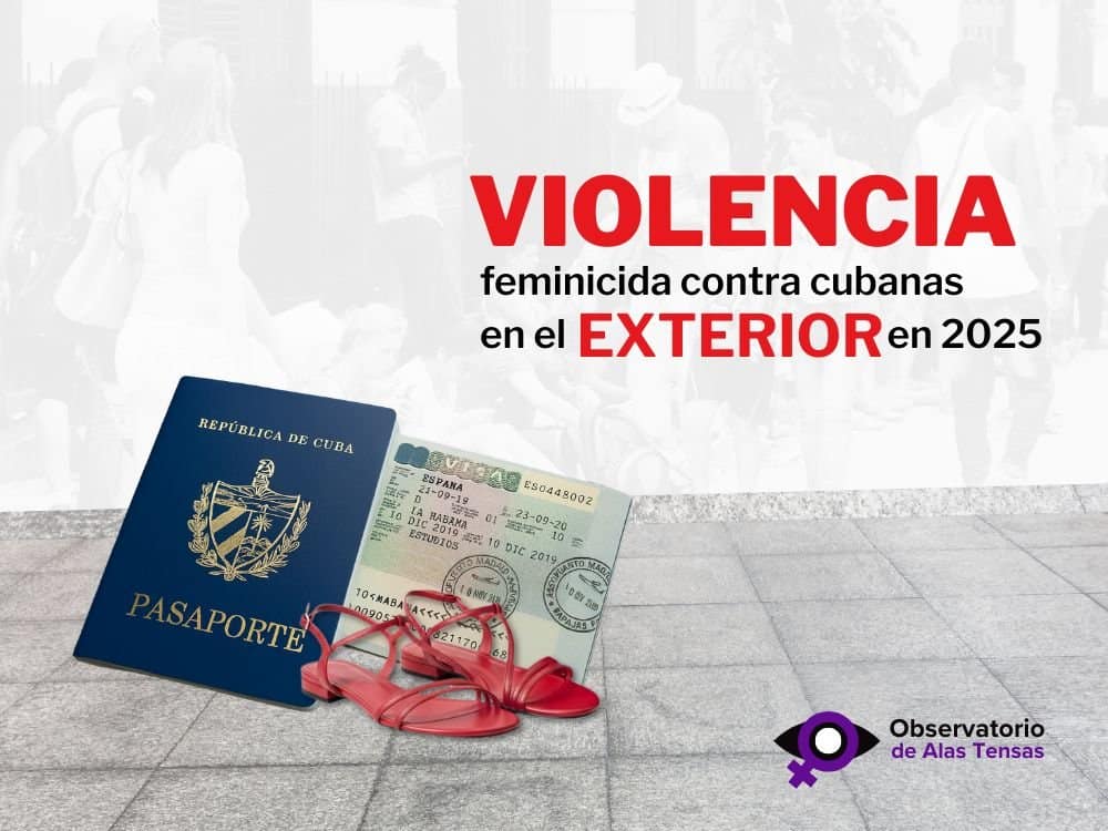 Ilustración sobre feminicidios en el exterior