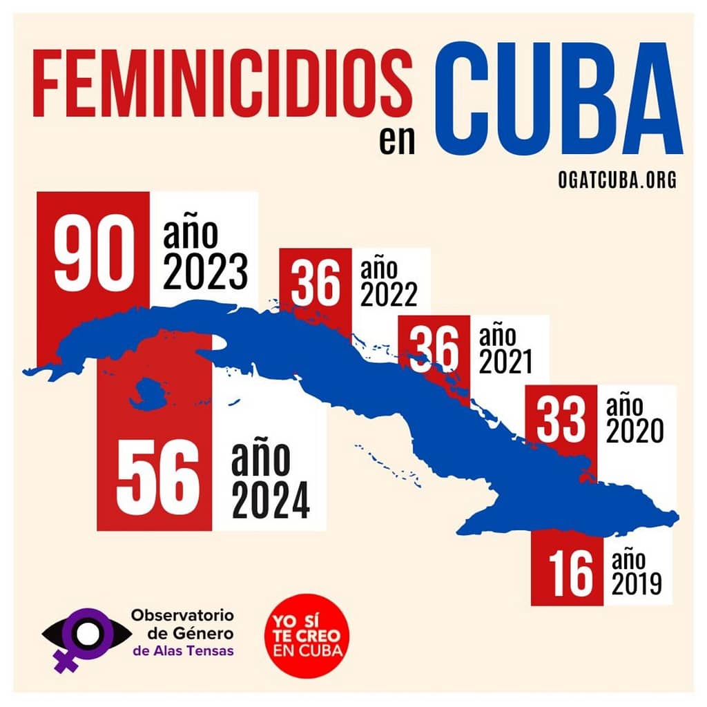 Contador de feminicidios por años