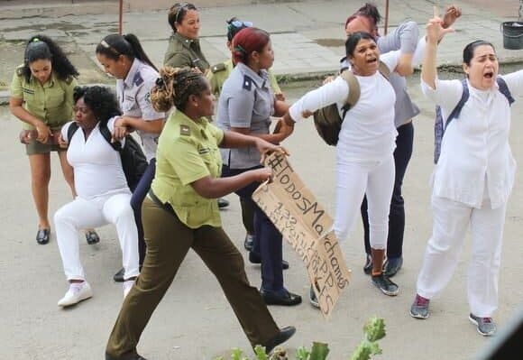 Arrestos de Damas de Blanco.